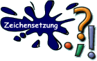 Zeichensetzung, zum Spielen hier klicken